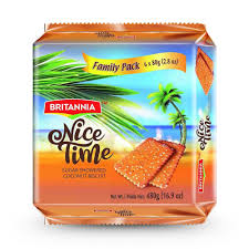 Britannia Nice Time Coconut Biscuits 16.9 oz