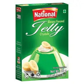 National Crystal Jelly Banana Flavour 2.82 oz