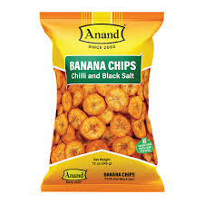 Anand Banana Chips Chilly & Black Salt 340 gms