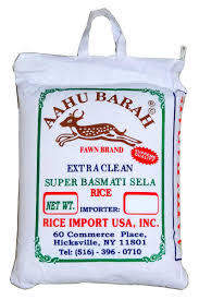 Aahu Barah Extra Clean Super Basmati Sela Rice 10 lb