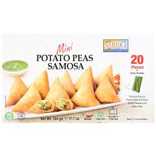 Ashoka Mini Potato Peas Samosa, 500 g