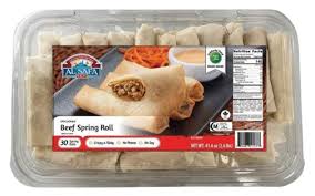 Al Safa Beef Spring Roll : 30pcs