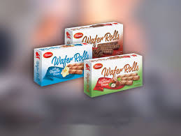Minuet wafer rolls vanilla 75 gms
