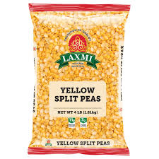 LAXMI YELLOW SPLIT PEAS : 4 LB