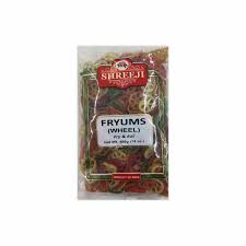 Shreeji Fryums Wheels : 400 g