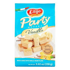 Lago party wafers vanilla -250g