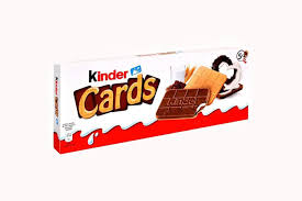 KINDER CARDS : 128 G