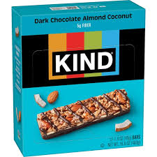 Kind Dark Chocolate Almond Coconut Bars, Low Glycemic Index, Gluten Free Bars, 1.4 oz, 1 Count