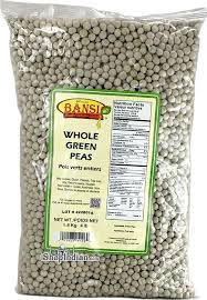 Laxmi Green Peas Whole : 4 lb