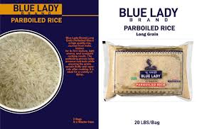 Blue Lady Parboiled Rice, 20 lbs