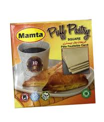 MAMTA PUFF PASTRY SQUARE : 10 PCS