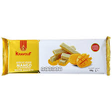 Kravour mango wafer biscuits 100 gms