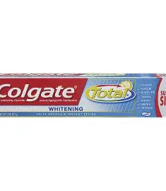 Colgate Total Anti-cavity Fluoride Whitening Toothpaste 7.8 oz