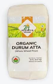 24 Mantra Organic Durum Atta 20 lb