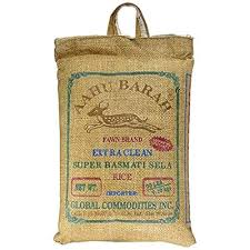 Aahu Barah Sella Basmati Rice 40 lb