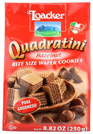 Locker Quadratini Hazelnut 8.82 Oz 250 g