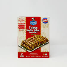 Colonel Kababz Chicken Seekh Kabab 22 oz ( 16 Pieces)