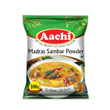 Aachi Madras Sambar Pwdr : 100 Gm