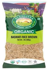 Sukhianna Org Brown Basmati Rice, 2 lbs