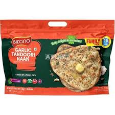 Bikano garlic tandoori naan 16 pcs