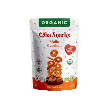 SHA Snacks Organic Mullu Murukulu 6 OZ