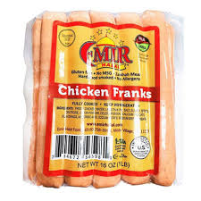 Mir Chicken Franks : 16 oz