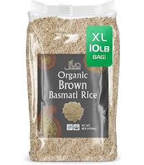 Jiva Organic Brown Basmati Rice 10 lb