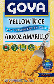 Goya Yellow Rice Los Sodium (198g)