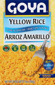 Goya Yellow Rice Los Sodium (198g)