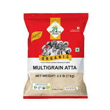 24 Mantra Organic Multigrain Atta, 998 g