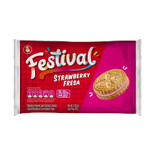 Festival Strawberry Creme Cookie 14.2 oz (12-pack)
