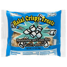 Halal Crispy Treat Marshmellow And Crispy Rice 1.17 oz