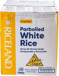 Delta Parboiled Rice 25 lb