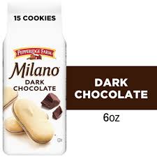 Pepperidge Farm Milano Dark Chocolate Cookies 6 oz ( 15 Cookies)