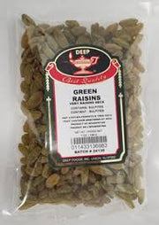 Deep green raisins 7oz