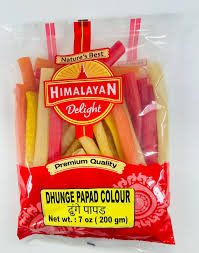 Himalayan Delight Dhunge Papad Colour (200)g
