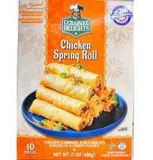 Colonels Kitchen Chicken Spring Roll, 10pc