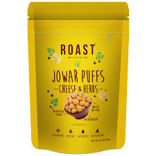 Roast Jowar Puffs Cheese & Herbs 70g