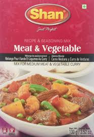 Shan Meat Veg Curry Mix : 100 Gm