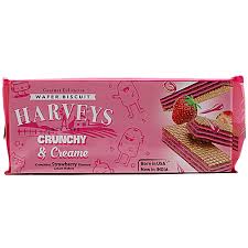 Custard Strawberry Wafer 150g