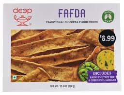 Deep Fafda Chickpea Flour Crisps 12.3 oz