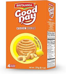 Britannia Good Day Cashew Cookies 8.1 oz