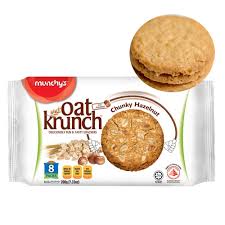 Munchy's Oat Krunch Chunky Hazelnut Crackers 7.33 oz