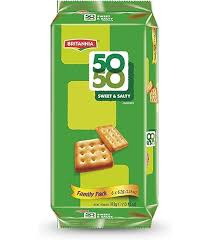 Britannia 50-50 Maska Chaska Crackers 2.19 oz