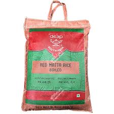 Deep Red Matta Rice Boiled 20 lb