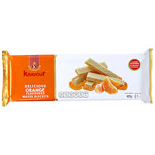 KRAVOUR WAFER ORANGE : 100 gms
