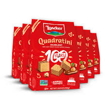 Locker Quadratini Hazelnut 8.82 Oz 250 g