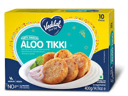 Case Vadilal Aloo Tikki, 400 g