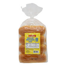 Loia Hot Dog Rolls, 8 Pcs