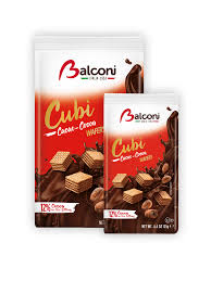 Balconi Cubi Cocoa Wafers : 250 g